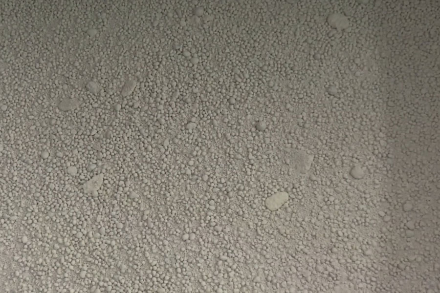 Watch as the CentriFlow Measures the flow of Expanded Glass Pellets